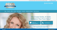 Desktop Screenshot of dedicateddentalservicespc.com